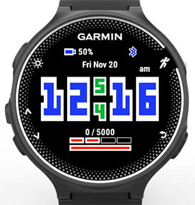 Multi Font Face  Garmin Connect IQ