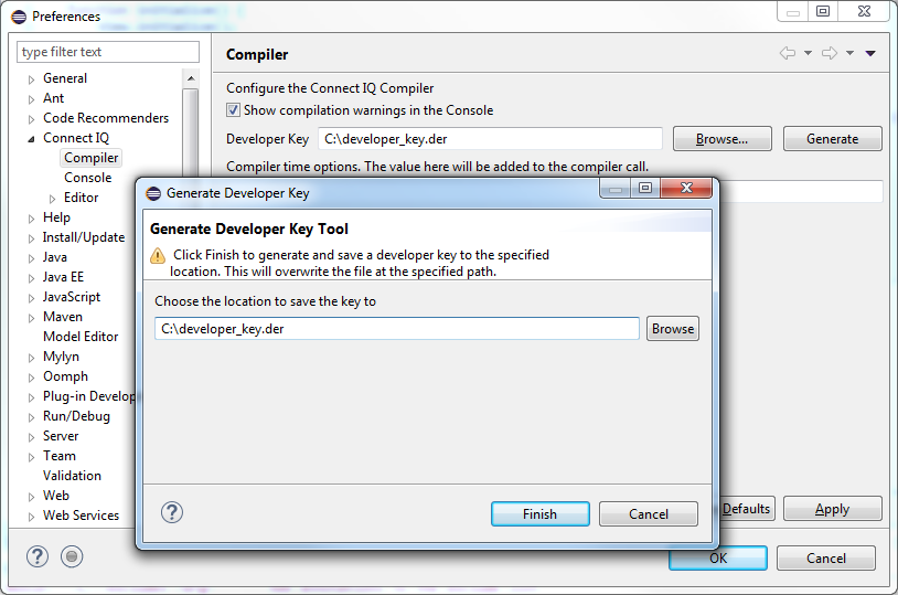 connect iq device simulator